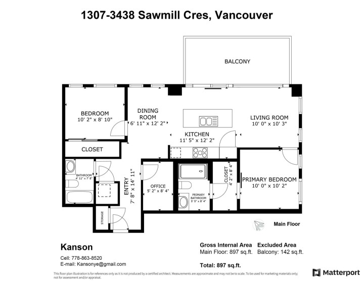 Photo 22 at 1307 - 3438 Sawmill Crescent, South Marine, Vancouver East