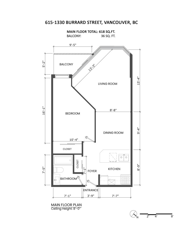 Photo 13 at 615 - 1330 Burrard Street, Downtown VW, Vancouver West
