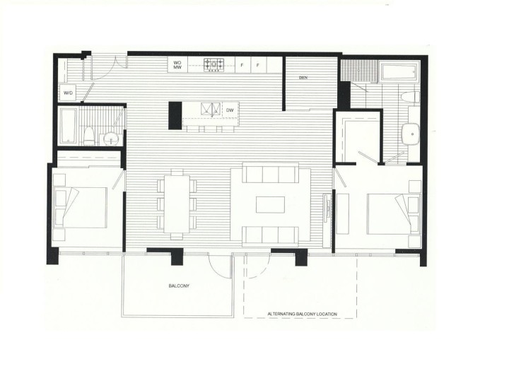 Photo 5 at 701 - 5782 Berton Avenue, University VW, Vancouver West