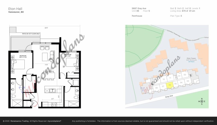 Photo 2 at 506 - 5687 Gray Avenue, University VW, Vancouver West