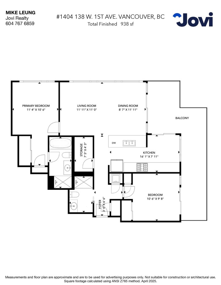 Photo 28 at 1404 - 138 W 1st Avenue, False Creek, Vancouver West