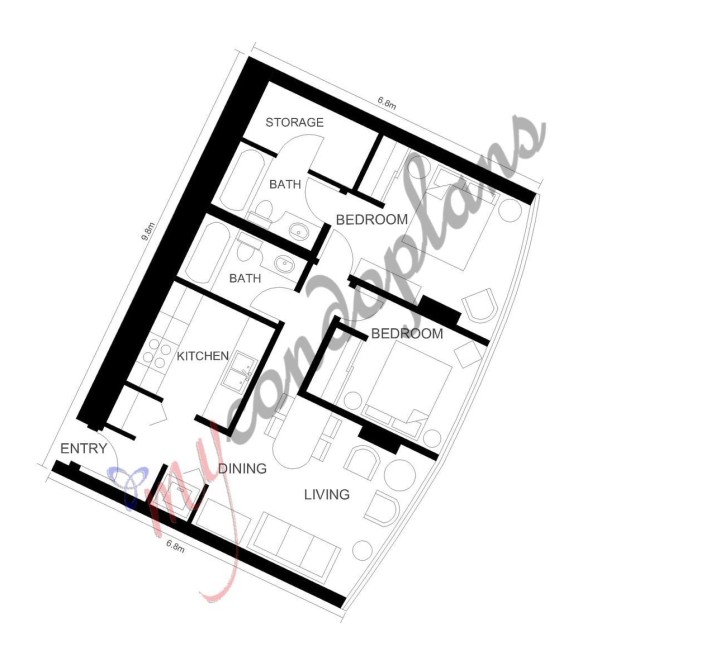 Photo 18 at 1301 - 1288 Alberni Street, West End VW, Vancouver West