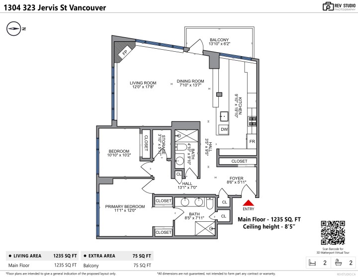 Photo 40 at 1304 - 323 Jervis Street, Coal Harbour, Vancouver West