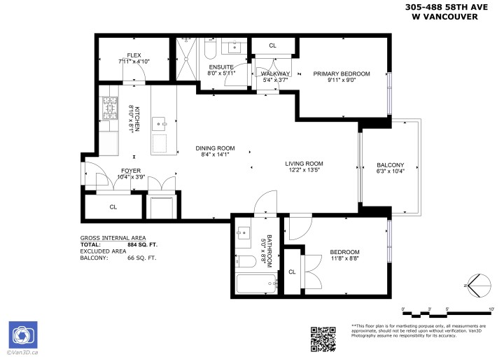 Photo 27 at 305 - 488 W 58th Avenue, South Cambie, Vancouver West