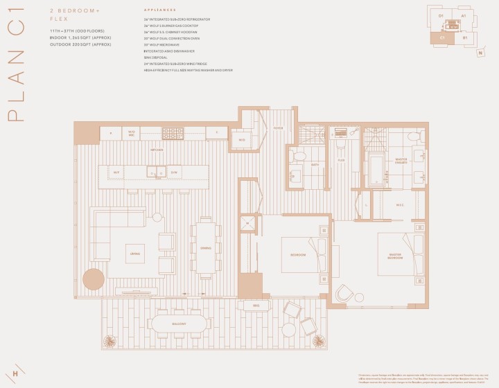 Photo 40 at 3303 - 1335 Howe Street, Downtown VW, Vancouver West