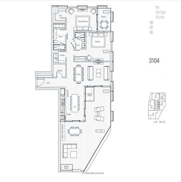 Photo 37 at 3104 - 1568 Alberni Street, West End VW, Vancouver West