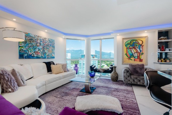 Photo 2 at 1801 - 1415 W Georgia Street, Coal Harbour, Vancouver West