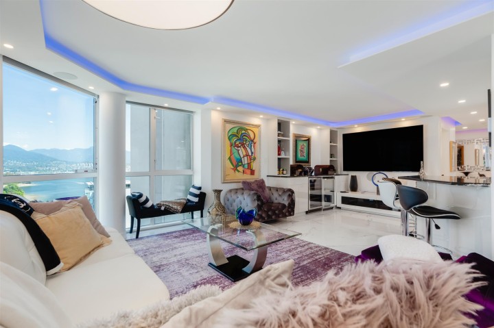 Photo 1 at 1801 - 1415 W Georgia Street, Coal Harbour, Vancouver West