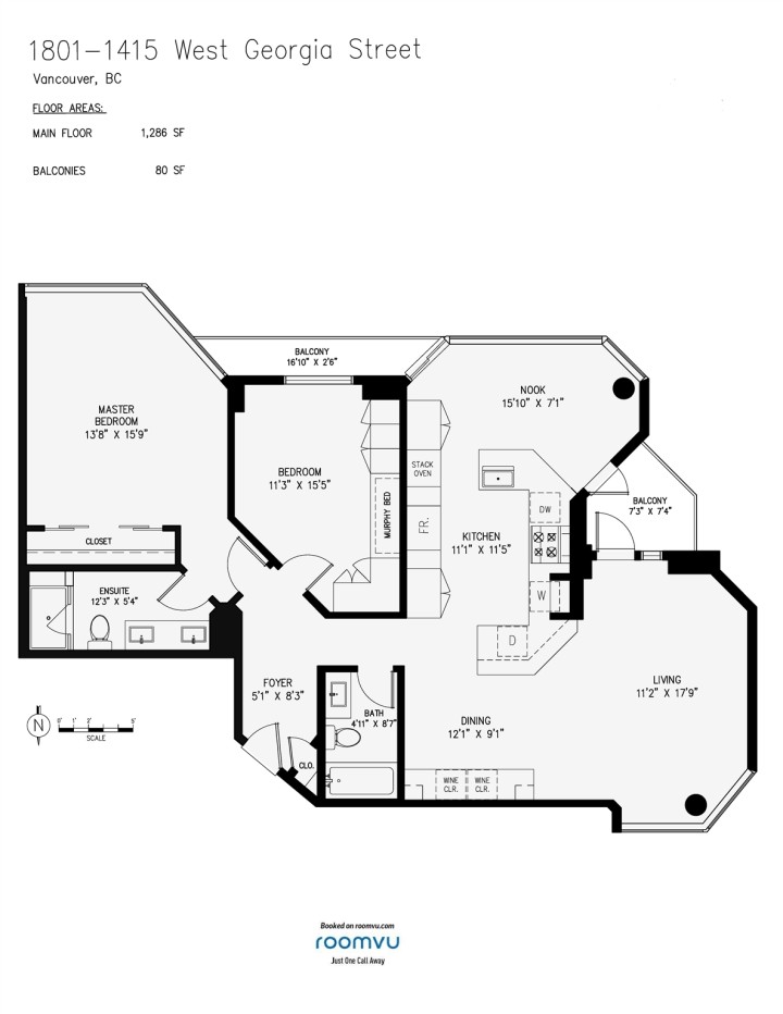 Photo 28 at 1801 - 1415 W Georgia Street, Coal Harbour, Vancouver West