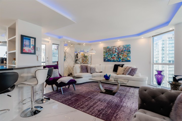 Photo 5 at 1801 - 1415 W Georgia Street, Coal Harbour, Vancouver West