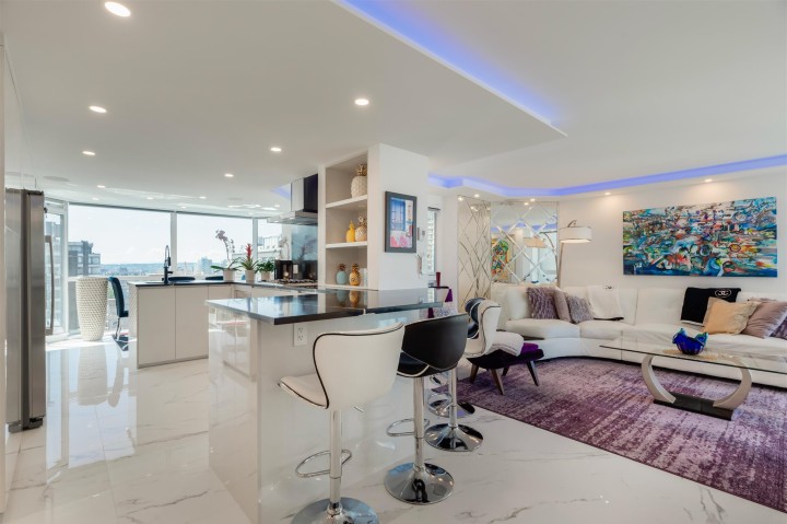 Photo 9 at 1801 - 1415 W Georgia Street, Coal Harbour, Vancouver West