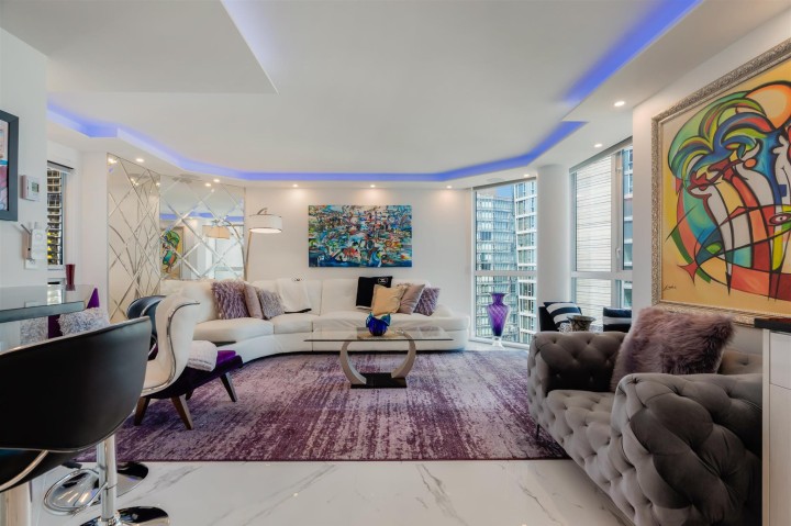 Photo 4 at 1801 - 1415 W Georgia Street, Coal Harbour, Vancouver West