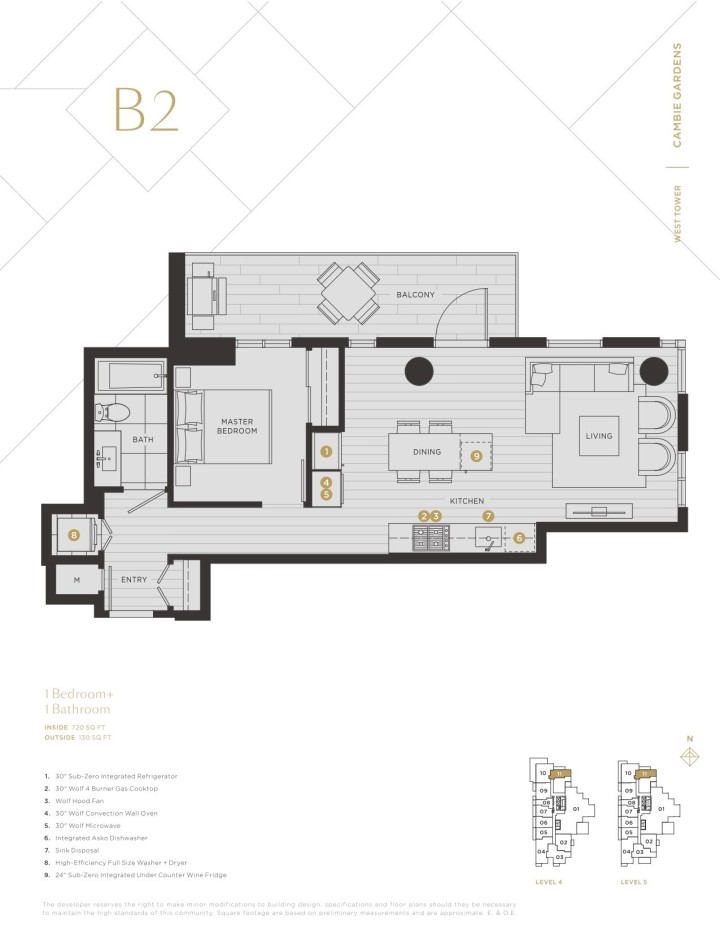 Photo 6 at 411 - 7418 Paulson Street, South Cambie, Vancouver West