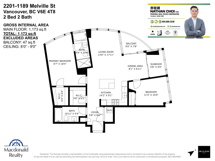 Photo 35 at 2201 - 1189 Melville Street, Coal Harbour, Vancouver West