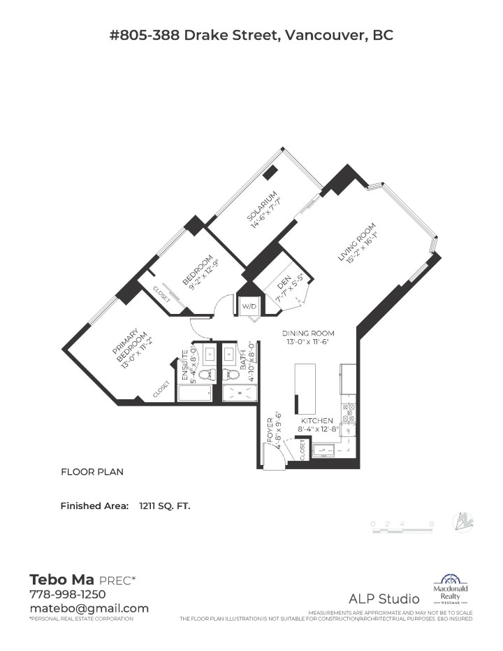 Photo 19 at 805 - 388 Drake Street, Yaletown, Vancouver West