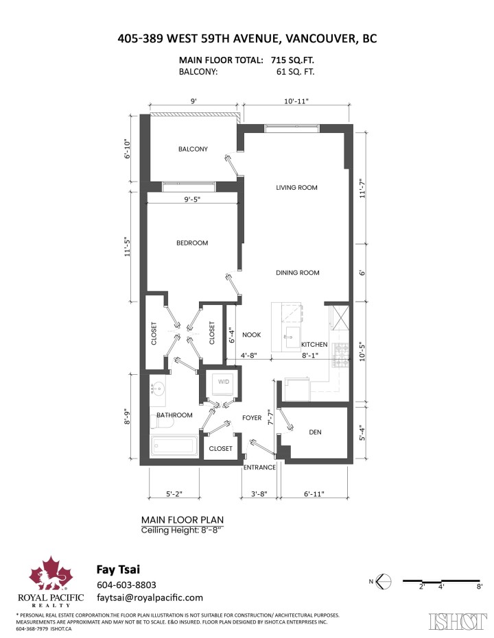 Photo 22 at 405 - 389 W 59th Avenue, South Cambie, Vancouver West