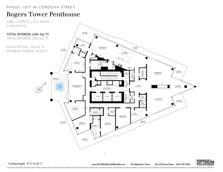 Photo 27 at PH4201 - 1077 W Cordova Street, Coal Harbour, Vancouver West
