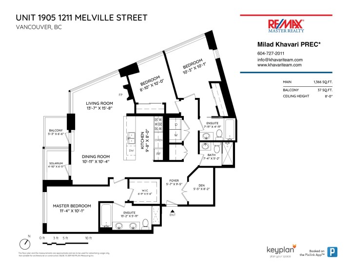 Photo 40 at 1905 - 1211 Melville Street, Coal Harbour, Vancouver West