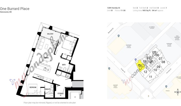 Photo 40 at 2701 - 1289 Hornby Street, Downtown VW, Vancouver West