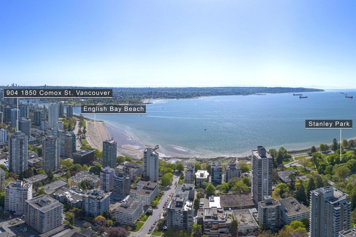 Photo 1 at 904 - 1850 Comox Street, West End VW, Vancouver West