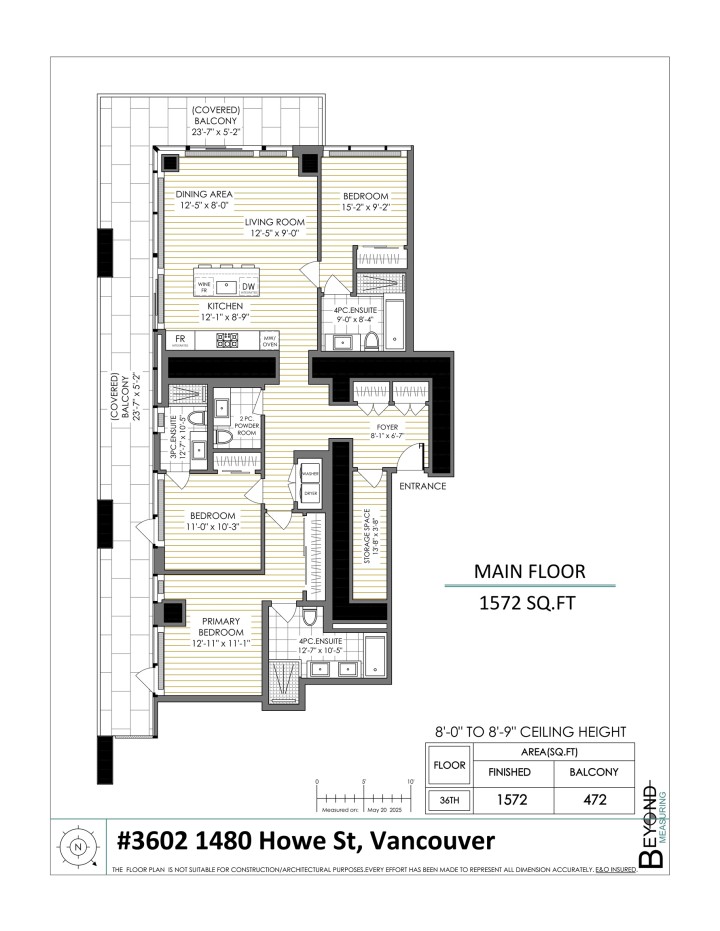 Photo 40 at 3602 - 1480 Howe Street, Yaletown, Vancouver West