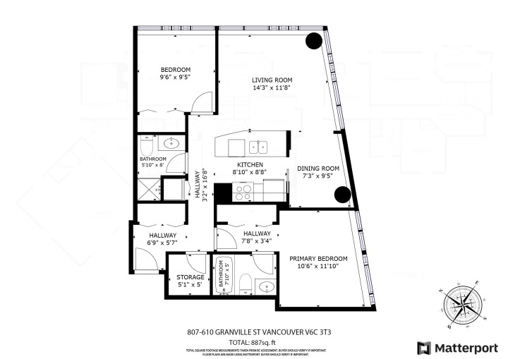 Photo 15 at 807 - 610 Granville Street, Downtown VW, Vancouver West