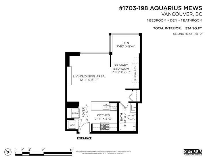 Photo 23 at 1703 - 198 Aquarius Mews, Yaletown, Vancouver West