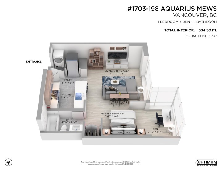 Photo 24 at 1703 - 198 Aquarius Mews, Yaletown, Vancouver West