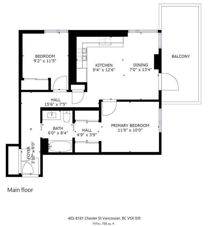 Photo 24 at 403 - 8181 Chester Street, South Vancouver, Vancouver East