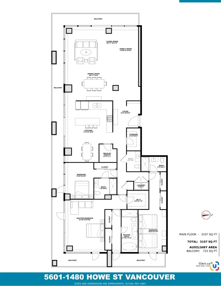 Photo 38 at 5601 - 1480 Howe Street, Yaletown, Vancouver West