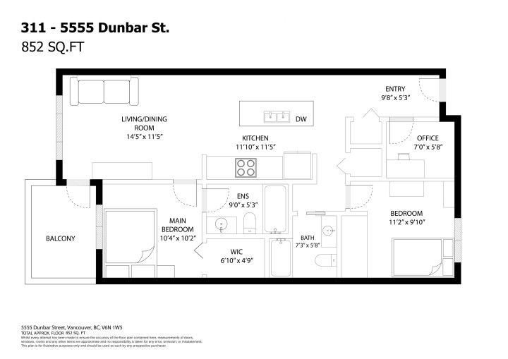 Photo 2 at 311 - 5555 Dunbar Street, Dunbar, Vancouver West