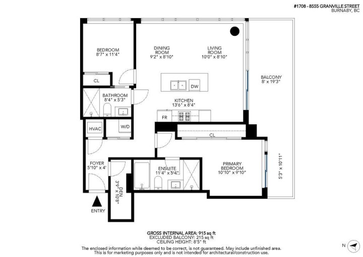 Photo 34 at 1708 - 8555 Granville Street, S.W. Marine, Vancouver West