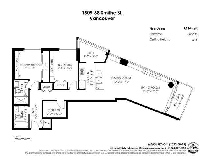 Photo 40 at 1509 - 68 Smithe Street, Downtown VW, Vancouver West