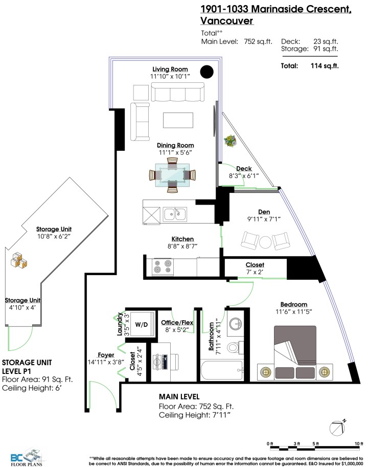 Photo 7 at 1901 - 1033 Marinaside Crescent, Yaletown, Vancouver West