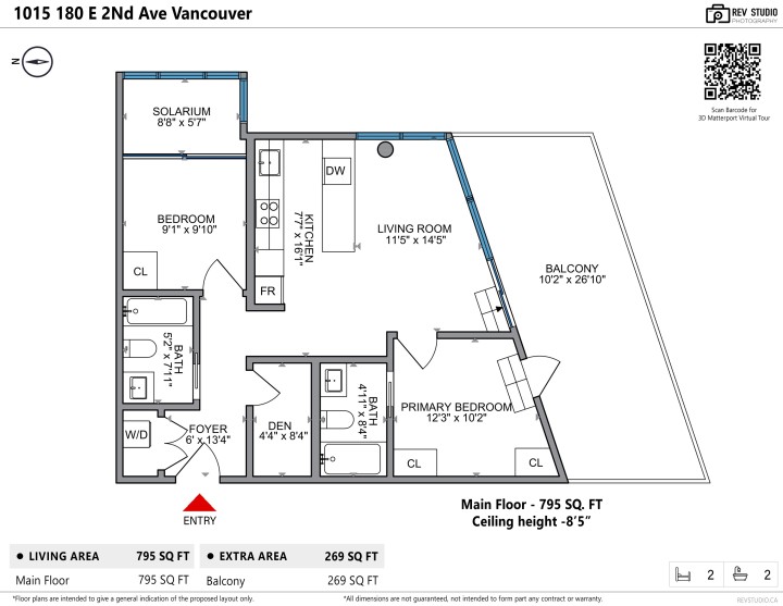 Photo 13 at 1015 - 180 E 2nd Avenue, Mount Pleasant VE, Vancouver East