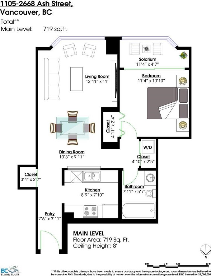 Photo 21 at 1105 - 2668 Ash Street, Fairview VW, Vancouver West