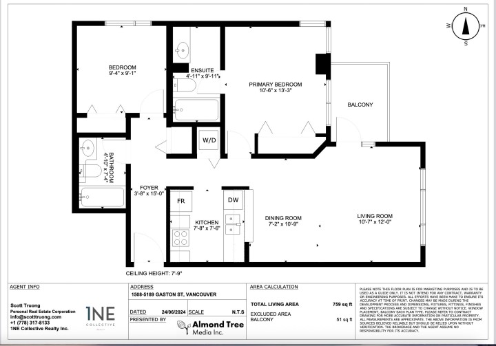 Photo 21 at 1508 - 5189 Gaston Street, Collingwood VE, Vancouver East