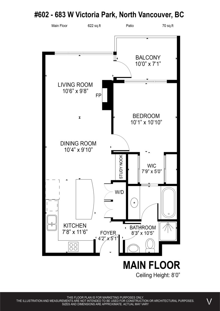 Photo 28 at 602 - 683 W Victoria Park, Lower Lonsdale, North Vancouver