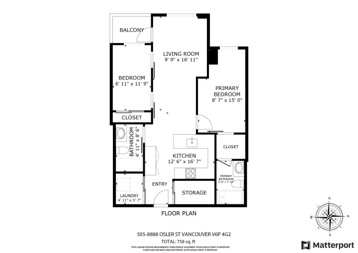 Photo 19 at 505 - 8888 Osler Street, Marpole, Vancouver West