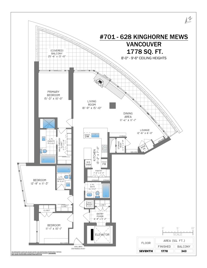 Photo 28 at 701 - 628 Kinghorne Mews, Yaletown, Vancouver West