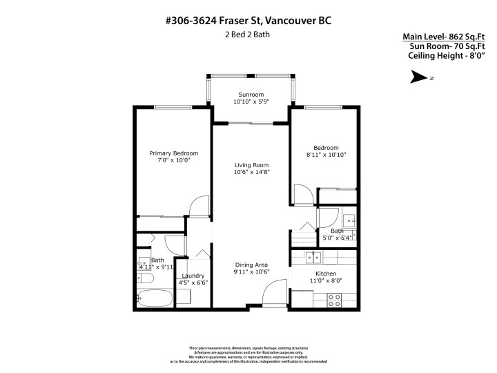 Photo 2 at 306 - 3624 Fraser Street, Fraser VE, Vancouver East