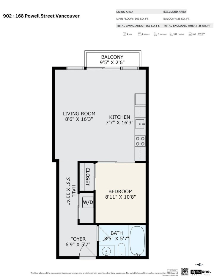 Photo 21 at 902 - 168 Powell Street, Downtown VE, Vancouver East