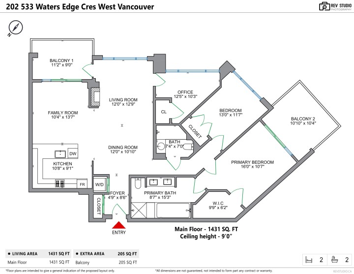 Photo 20 at 202 - 533 Waters Edge Crescent, Park Royal, West Vancouver