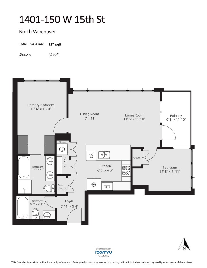 Photo 28 at 1401 - 150 W 15th Street, Central Lonsdale, North Vancouver