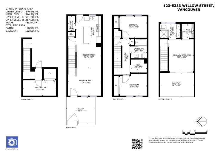 Photo 32 at 123 - 5383 Willow Street, Cambie, Vancouver West