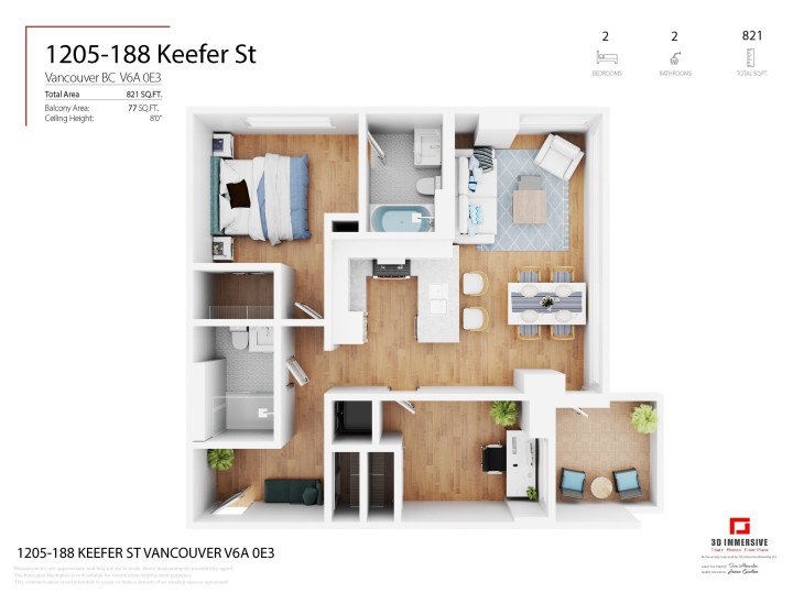 Photo 39 at 1205 - 188 Keefer Street, Downtown VE, Vancouver East