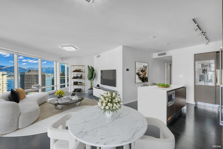 Photo 3 at 3005 - 1151 W Georgia Street, Coal Harbour, Vancouver West