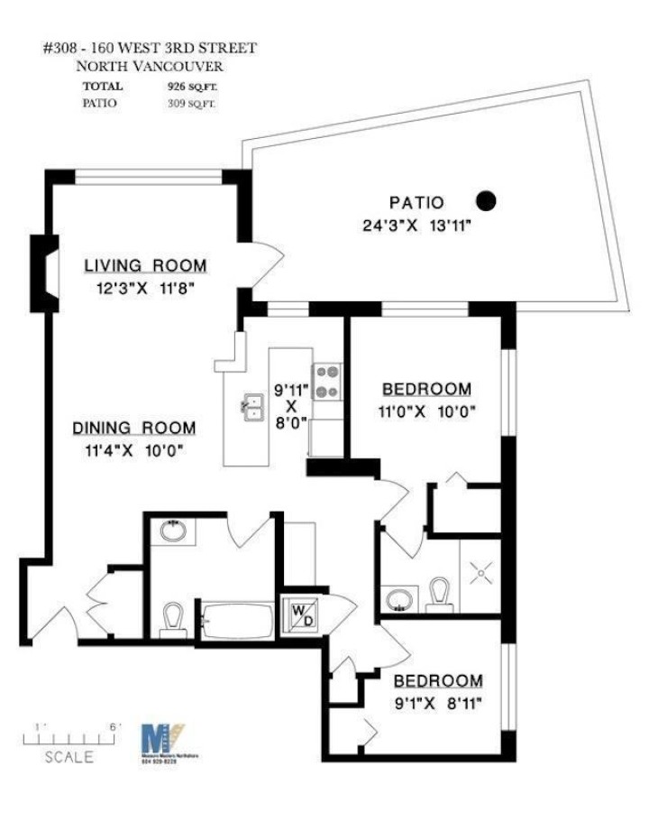 Photo 26 at 308 - 160 W 3rd Street, Lower Lonsdale, North Vancouver