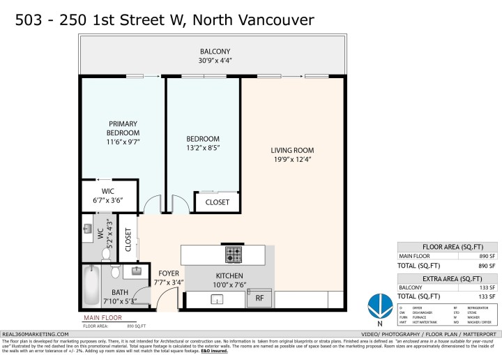 Photo 16 at 503 - 250 W 1st Street, Lower Lonsdale, North Vancouver