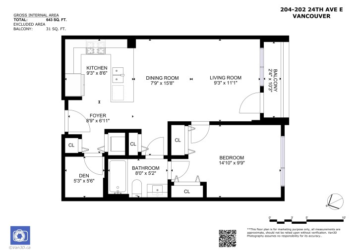 Photo 20 at 204 - 202 E 24th Avenue, Main, Vancouver East